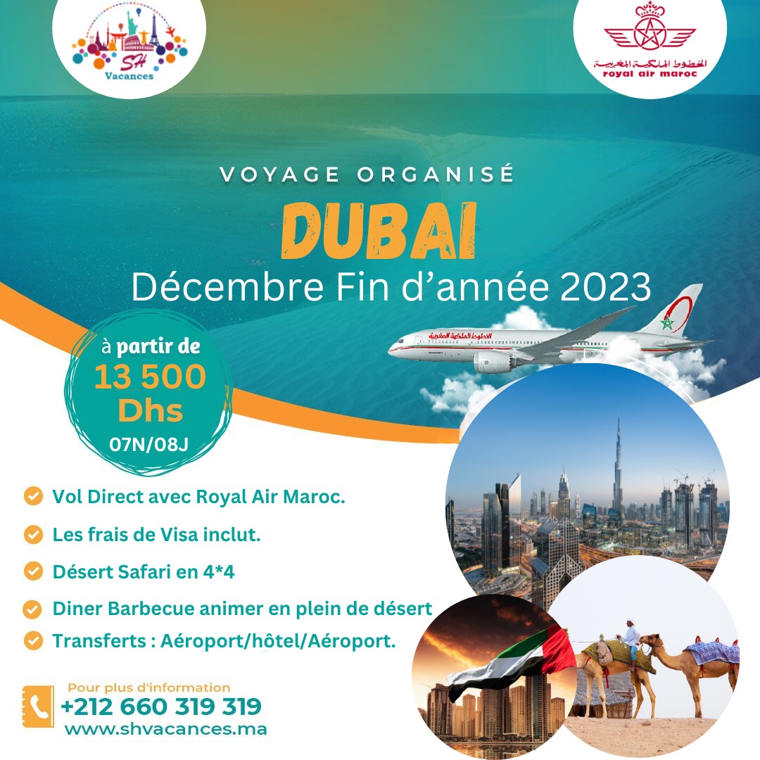 DUBAI FIN D'ANNEE 2023