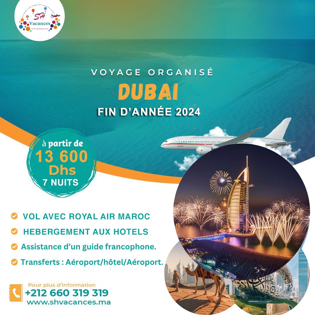 DUBAI FIN D'ANNEE 2024