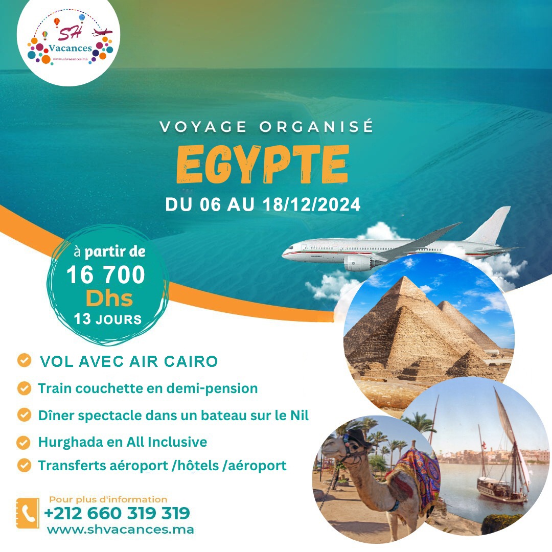 GRAND TOUR D'EGYPTE