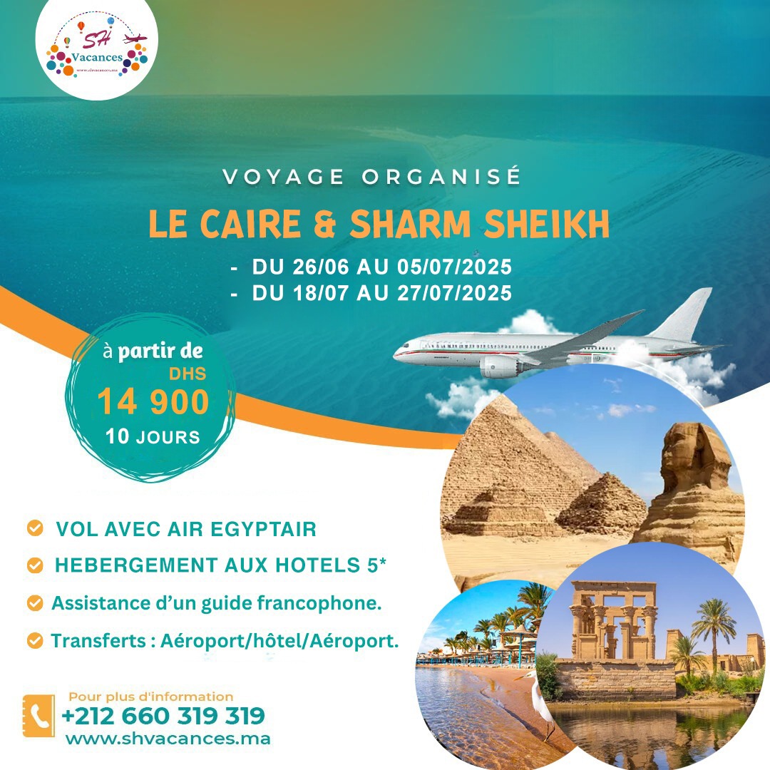 LE CAIRE  & SHARM SHEIKH